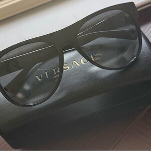 Versace Sleek Black Sunglasses